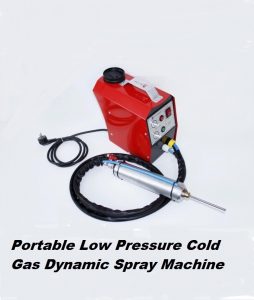 Portable mobile Cold Gas Dynamic Spray Machine + Hot Sandblaster, 2 IN 1 –  Low Pressure Cold Spray Technology