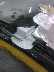 After zink spraying      
