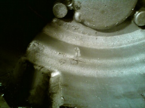 after manual milling    