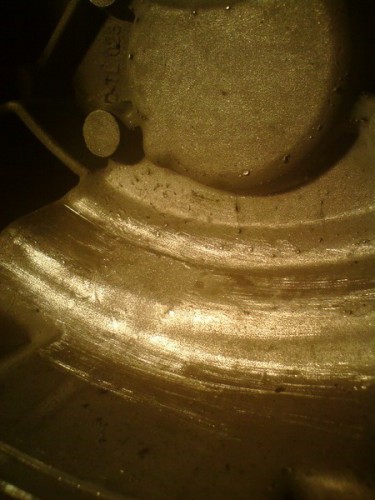 after spraying     