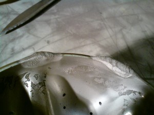 After cold spraying 