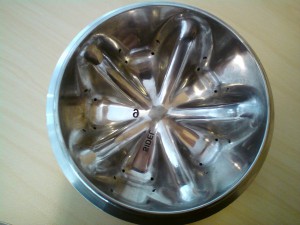 After polishing 