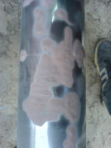 After spraying   